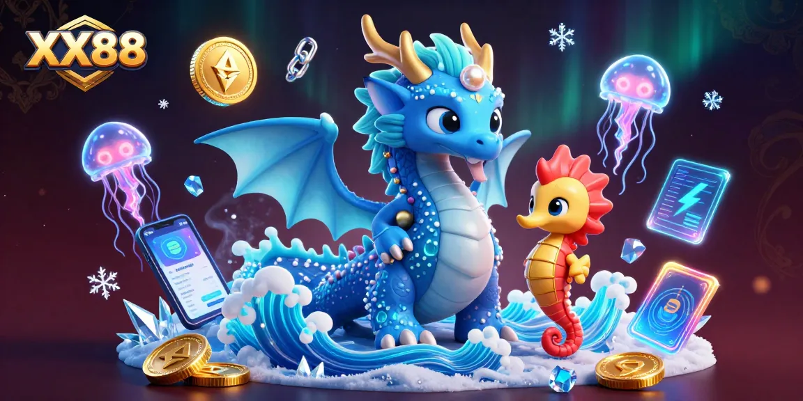 Engage with XX88's thrilling 3D casino adventure featuring sea creatures and crypto elements in a vibrant underwater realm.
