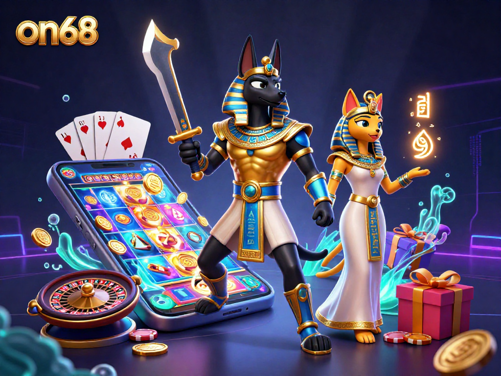 Experience thrilling gameplay at on68 with ancient Egyptian warriors and interactive slot games.