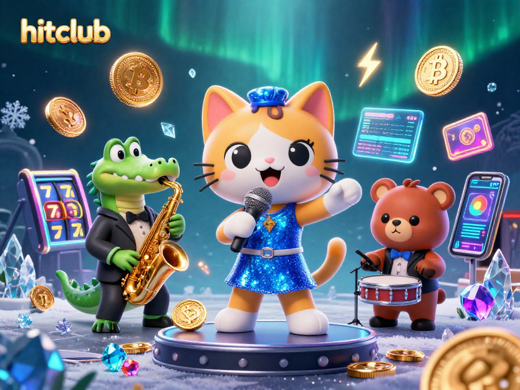 Spin the reels and win big at hitclub with vibrant casino action and energetic characters.