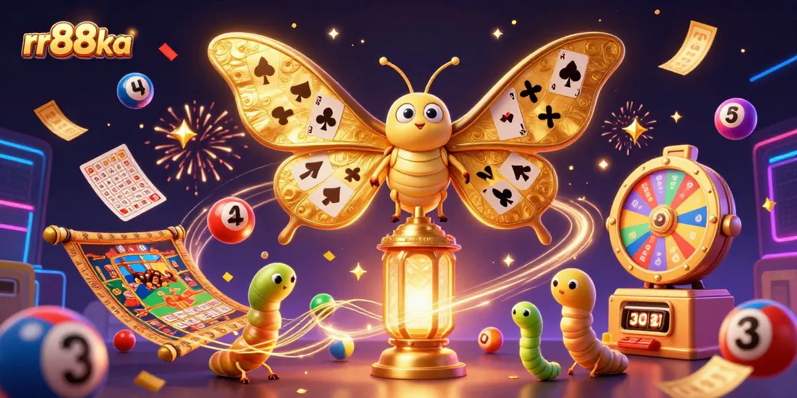 rr88ka offers thrilling gambling excitement with an engaging illustration of casino elements and festive visuals.