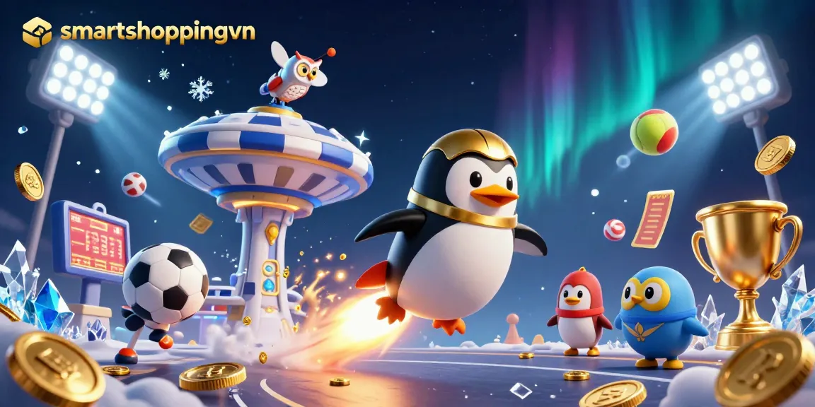 Experience exciting gameplay and winning opportunities at smartshoppingvn casino with our engaging illustration.