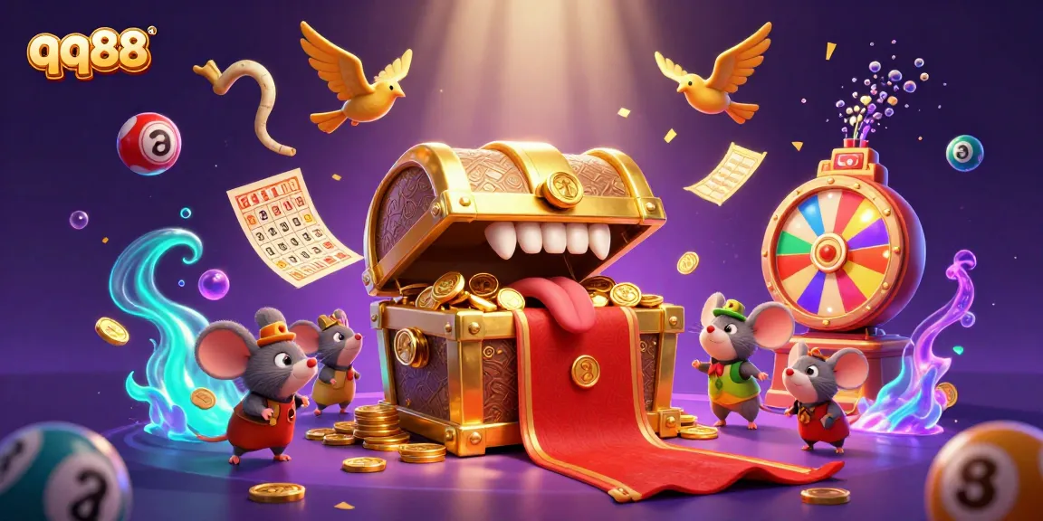 Experience thrilling winnings at qq88 with this vibrant lottery and gambling scene.