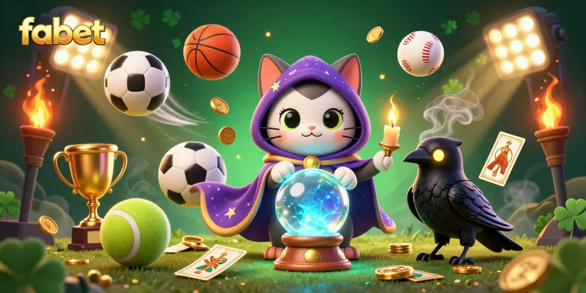Experience exciting sports betting action with fabet's dynamic illustration featuring engaging casino elements.